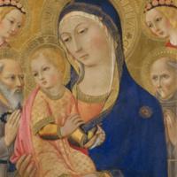 Madonna and Child with Saints Jerome and Bernardino