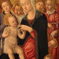 Madonna and Child with Angels and Cherubim