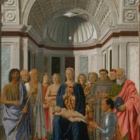 Madonna Enthroned with Saints and Federico da Montefeltro